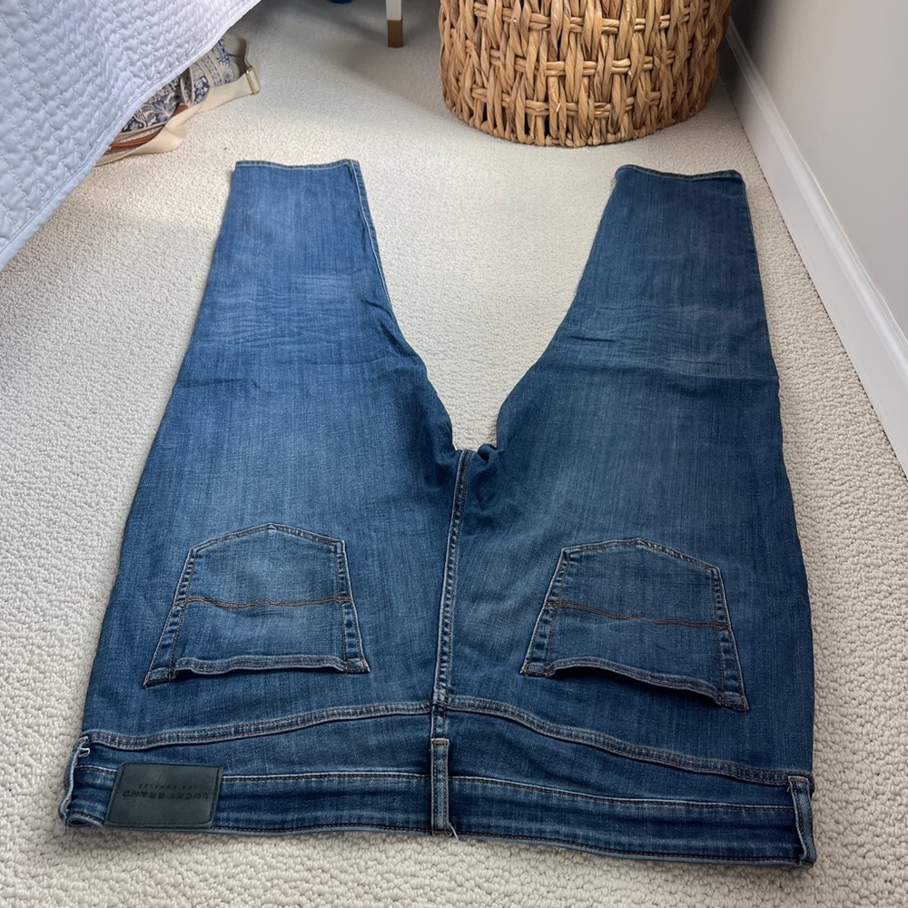 Lucky Brand Men's Slim Jeans Medium Wash - Picture 3 of 6